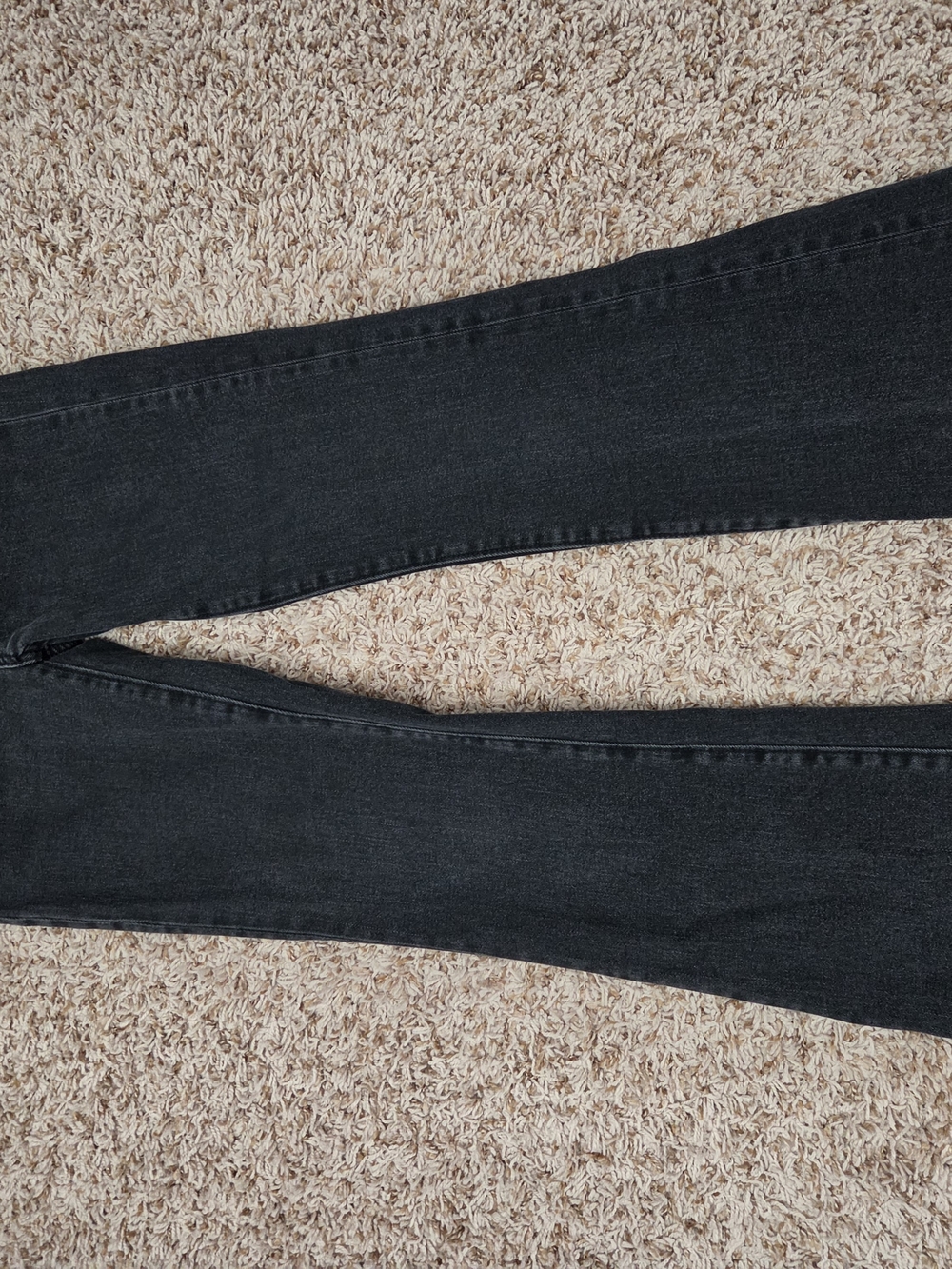 Ann Taylor Dark Black Boot Cut Jeans